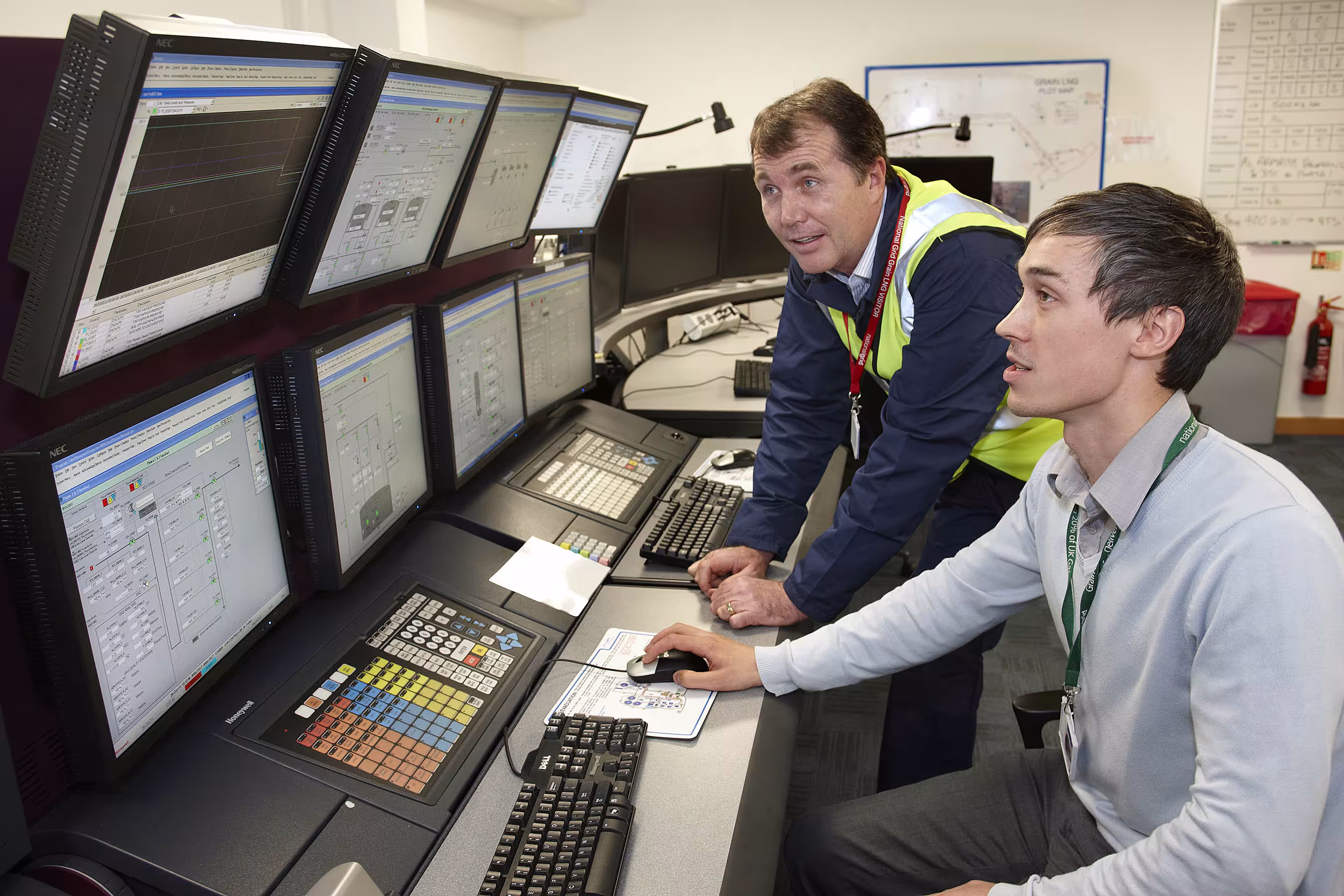 LNG control centre